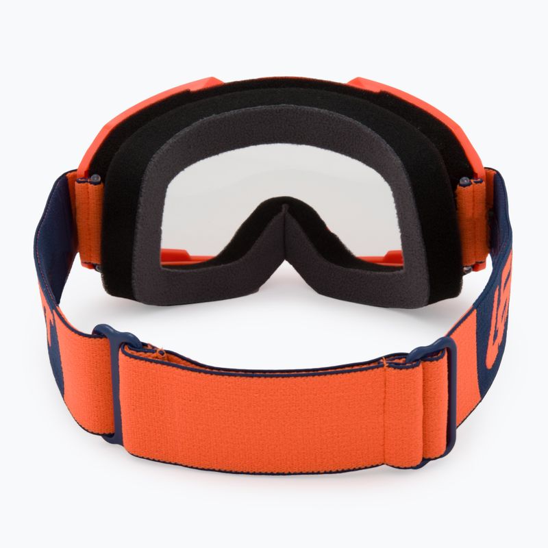 Cyklistické okuliare Leatt Vizion 2.5 orange/clear 3