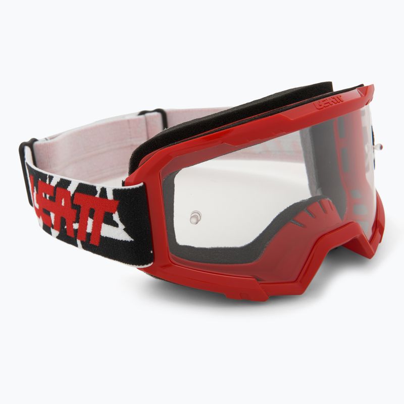 Detské cyklistické okuliare Leatt Vizion 2.5 Small red