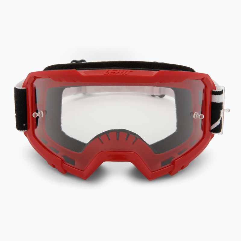 Detské cyklistické okuliare Leatt Vizion 2.5 Small red 2