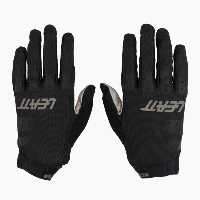Pánske cyklistické rukavice Leatt MTB 2.0 X-Flow 6025105581 stealth 2