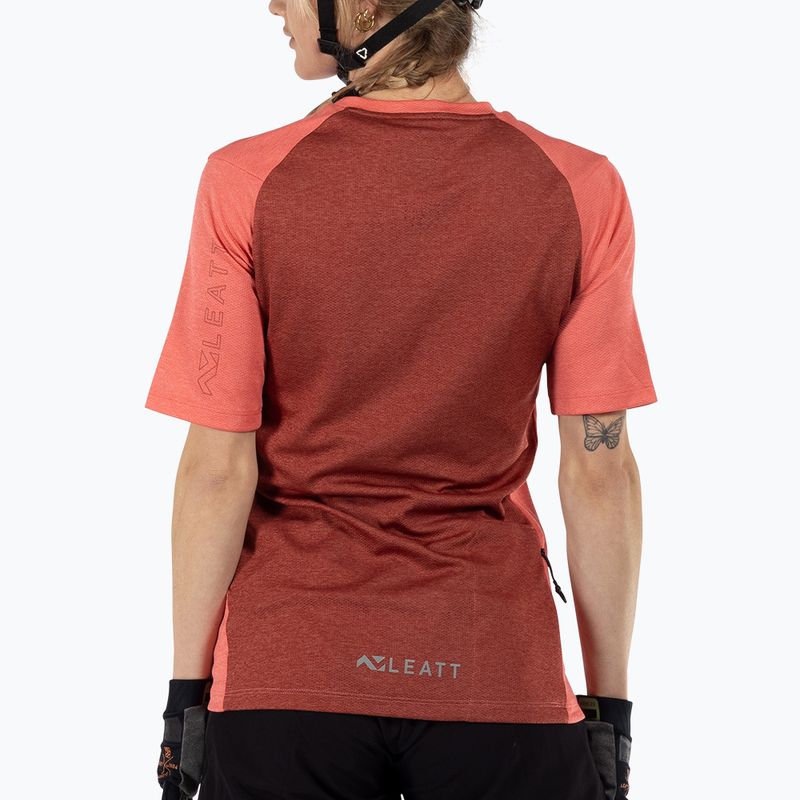 Pánsky cyklistický dres Leatt MTB Trail 2.0 W coral 4