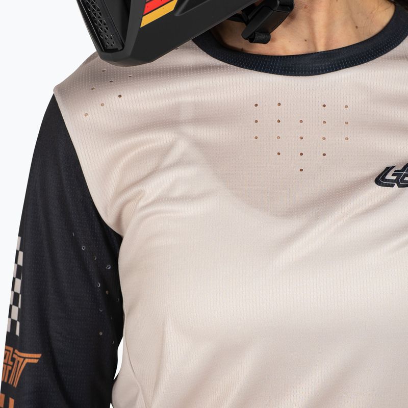 Dámske cyklistické tričko Leatt MTB Enduro 4.0 W cream 4