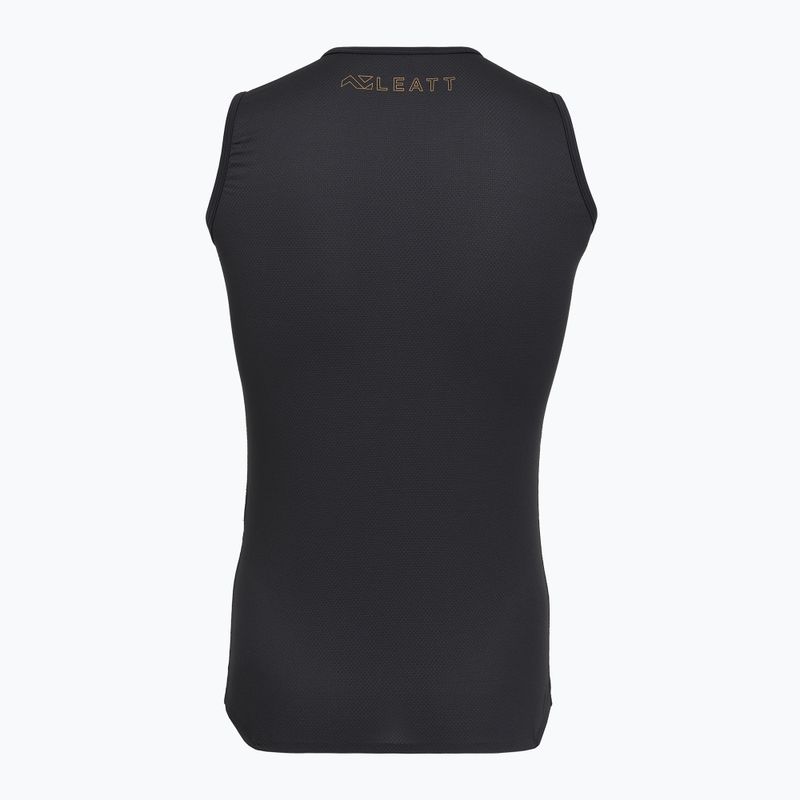 Pánsky cyklistický dres Leatt Sleeveless Base black 2