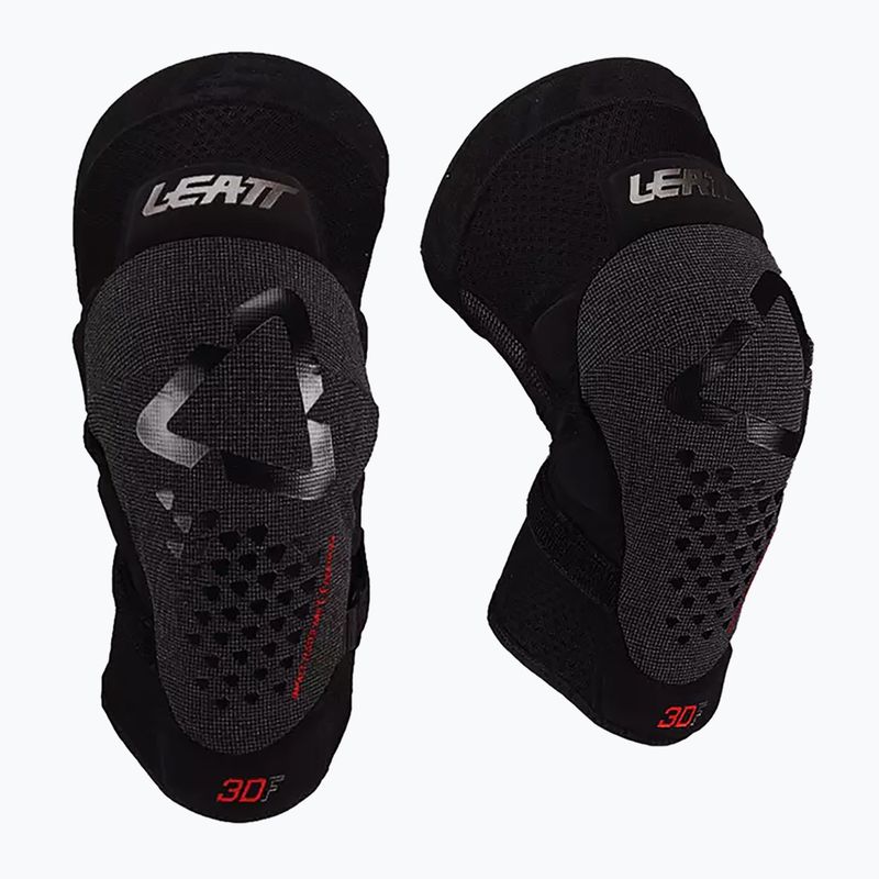 Cyklistické chrániče kolien Leatt 3DF 5.0 Evo FastFit black