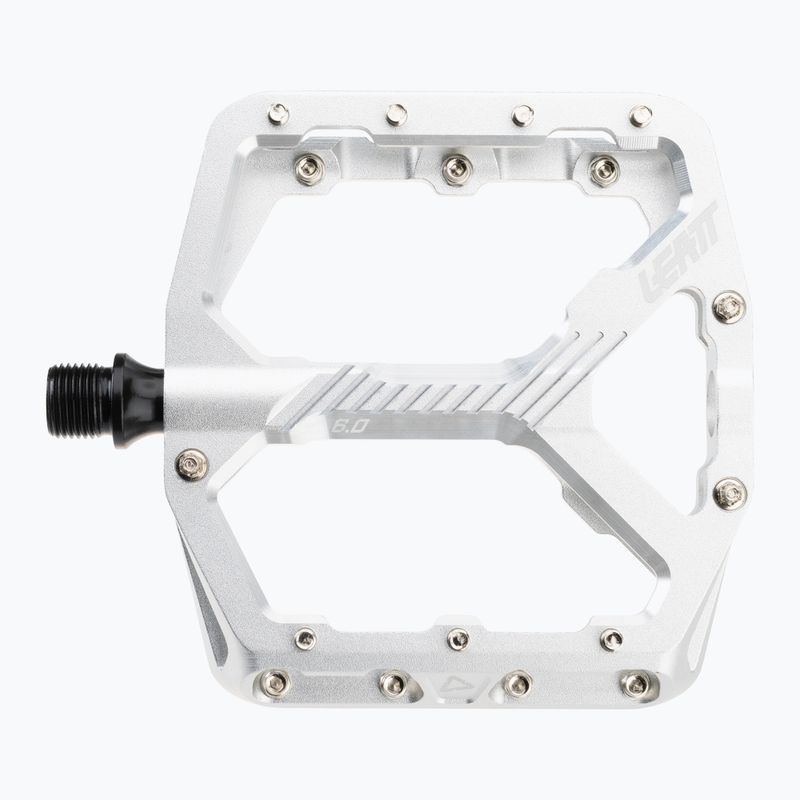 Cyklistické pedále Leatt AllMnt 6.0 Flat silver