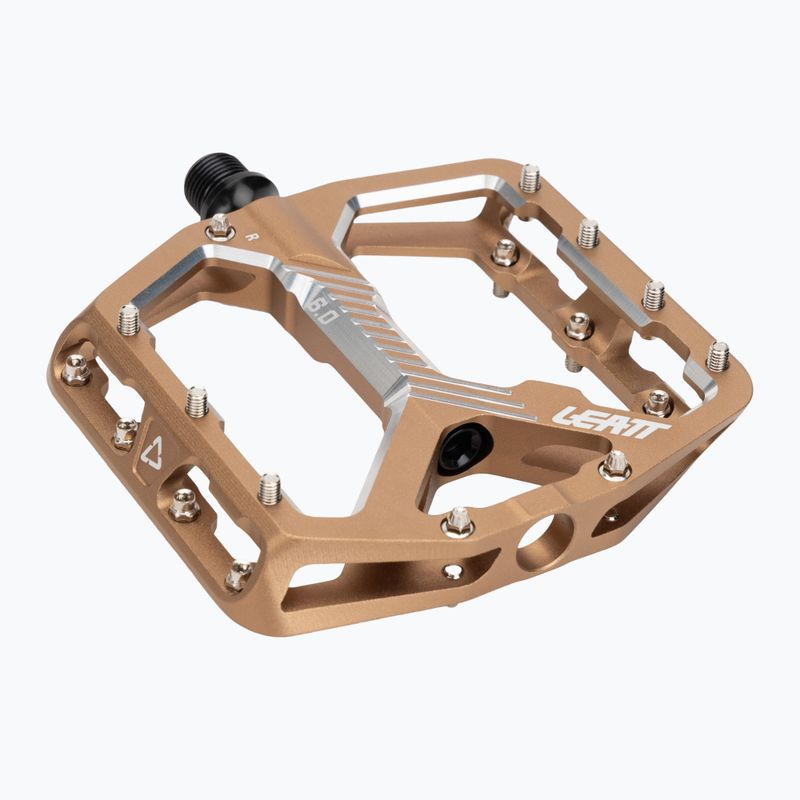 Cyklistické pedále Leatt AllMnt 6.0 Flat frost bronze 5