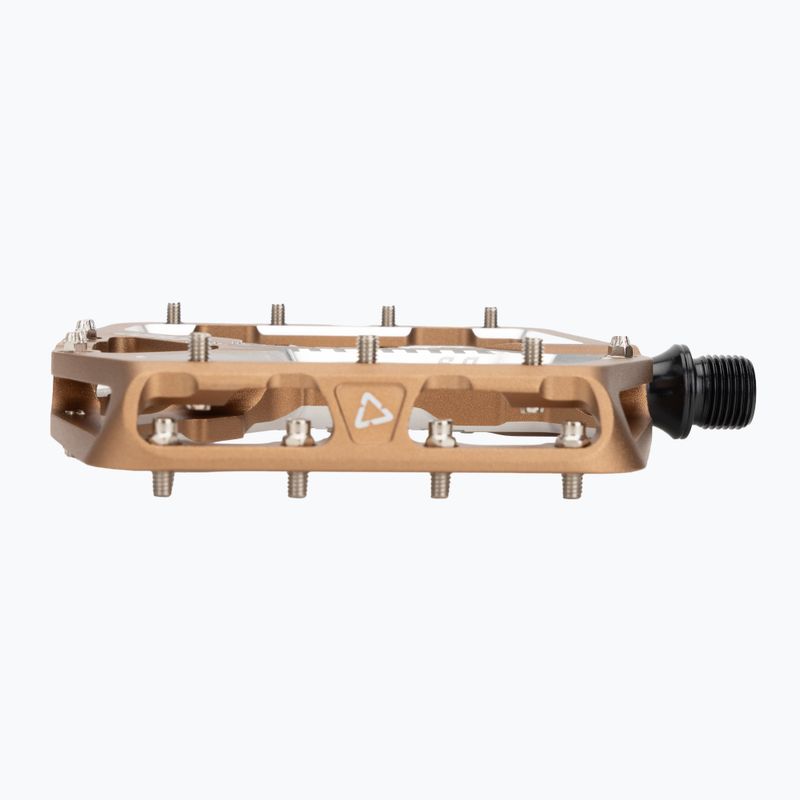 Cyklistické pedále Leatt AllMnt 6.0 Flat frost bronze 6