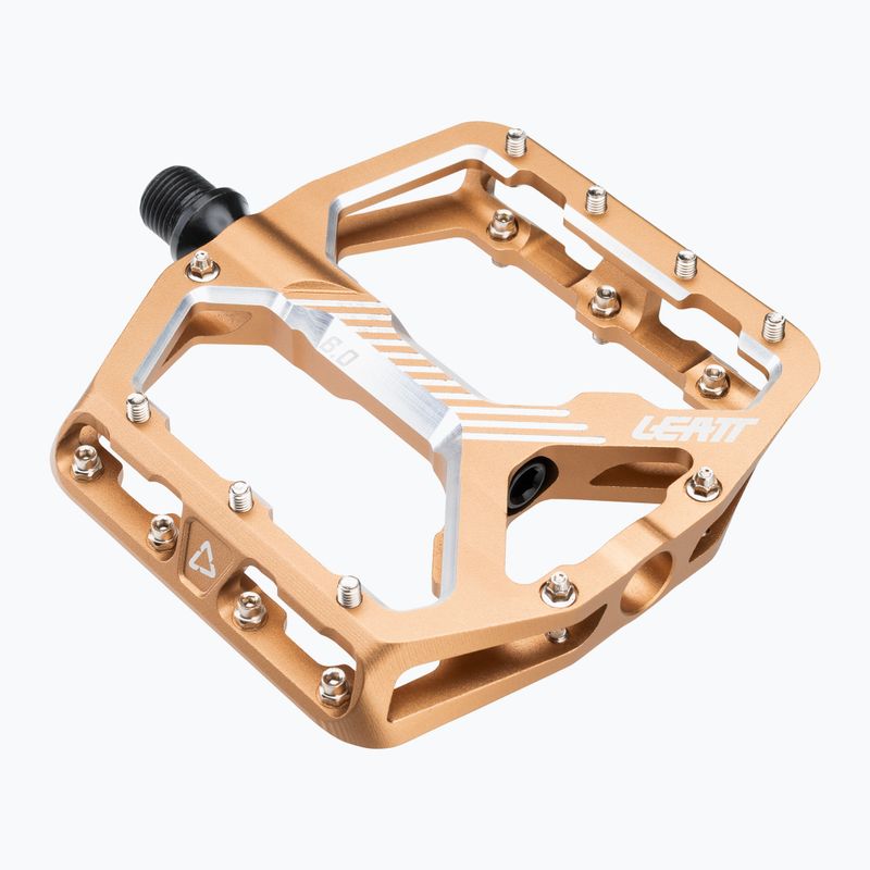 Cyklistické pedále Leatt AllMnt 6.0 Flat frost bronze 2