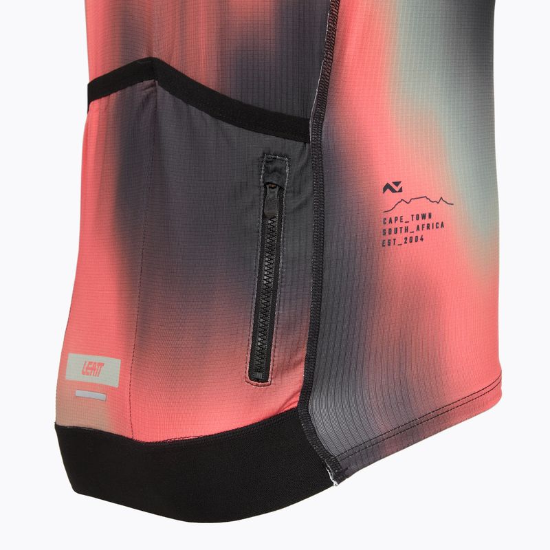 Pánsky cyklistický dres Leatt MTB Endurance 3.0 heatmap black 4