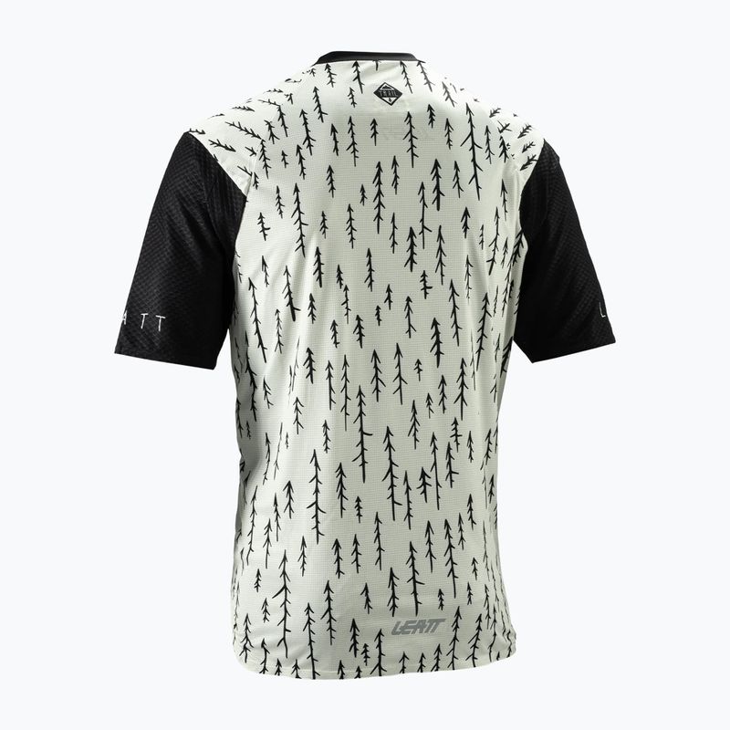 Pánsky cyklistický dres Leatt MTB Trail 3.0 trails white 2