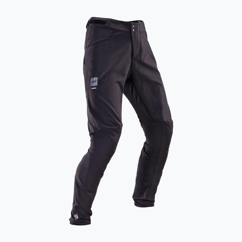 Pánske cyklistické nohavice Leatt MTB Trail 2.0 ghost black