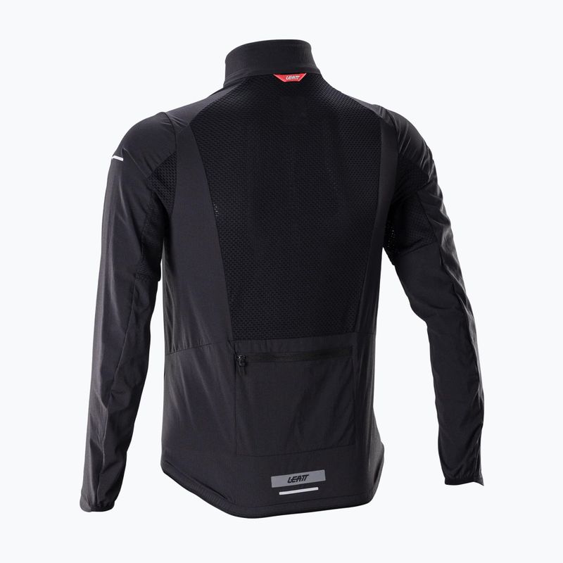 Pánska cyklistická bunda Leatt MTB WindBlock 2.0 black 2