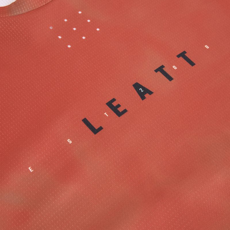 Pánsky cyklistický dres Leatt MTB Gravity 4.0 dusty red 3