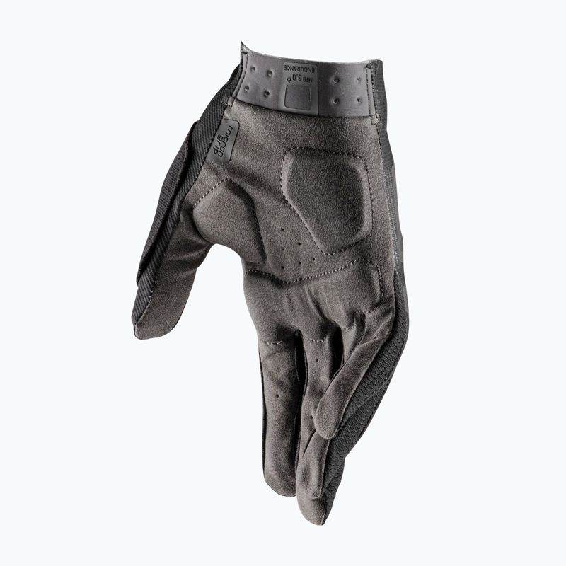 Pánske cyklistické rukavice Leatt MTB 3.0 Endurance stealth black/grey 3