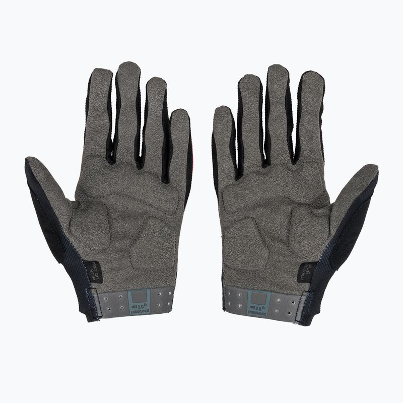 Pánske cyklistické rukavice Leatt MTB 3.0 Endurance heatmap red 3