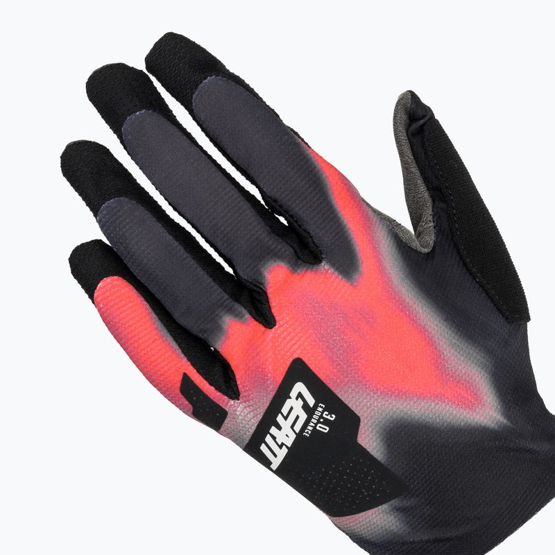 Pánske cyklistické rukavice Leatt MTB 3.0 Endurance heatmap red 4