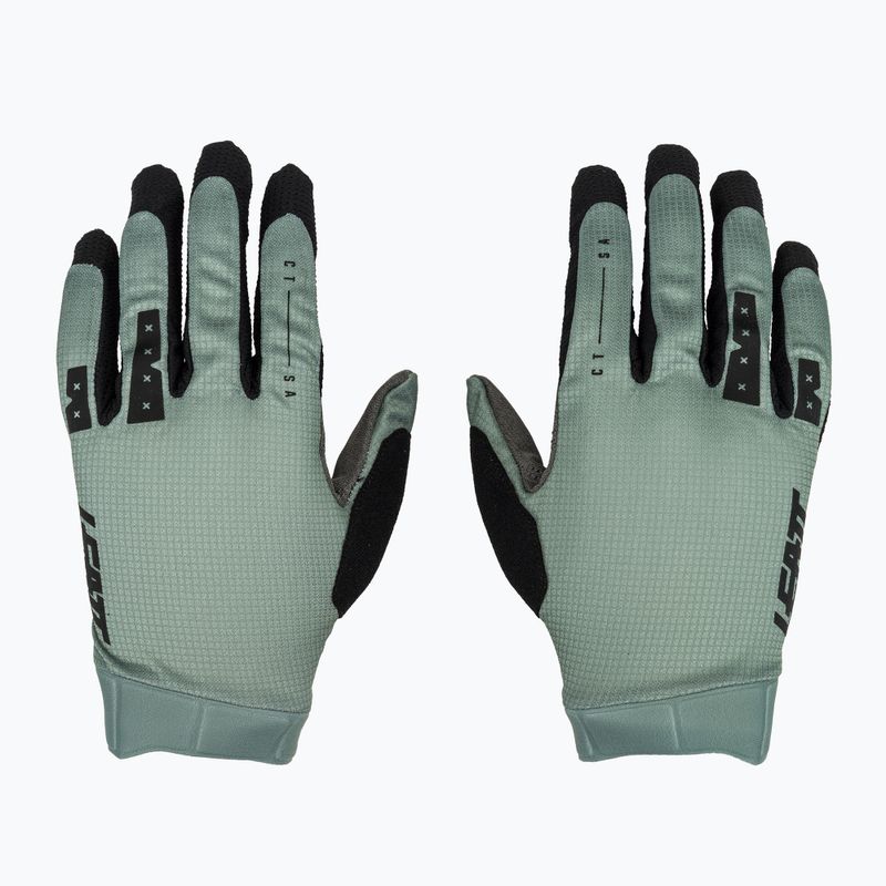 Pánske cyklistické rukavice Leatt MTB 1.0 GripR mist green 2