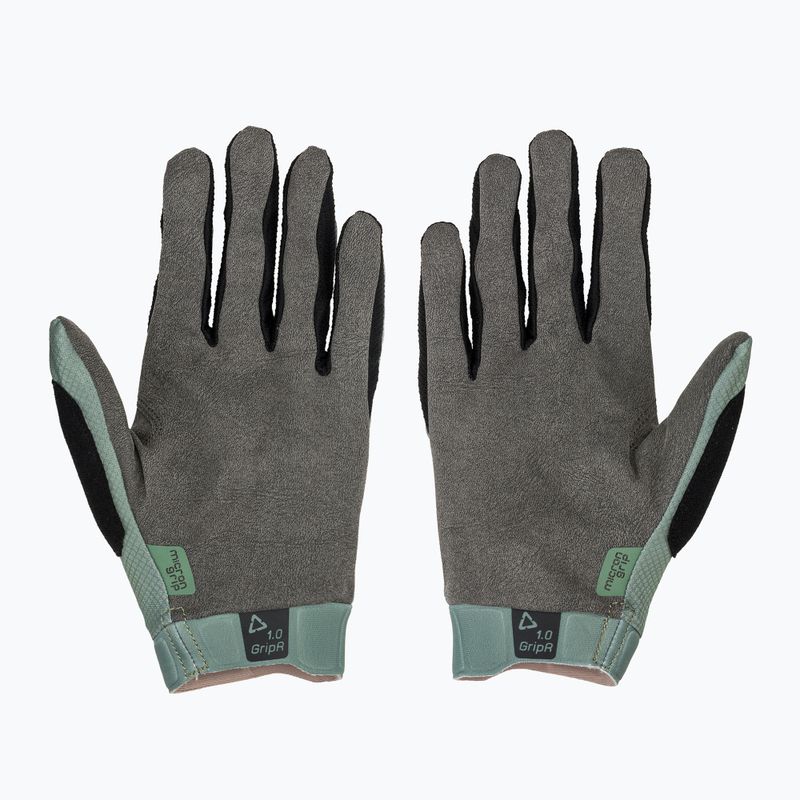 Pánske cyklistické rukavice Leatt MTB 1.0 GripR mist green 3