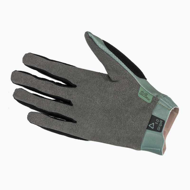 Pánske cyklistické rukavice Leatt MTB 1.0 GripR mist green 4