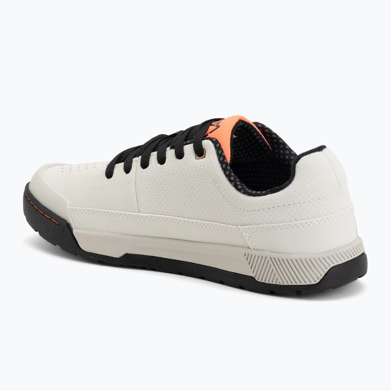Pánske cyklistické topánky na platformové pedály Leatt Flat 2.0 cream white 3