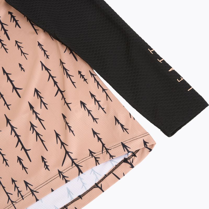Dámsky cyklistický dres longsleeve Leatt MTB Trail 3.0 trails pink 4