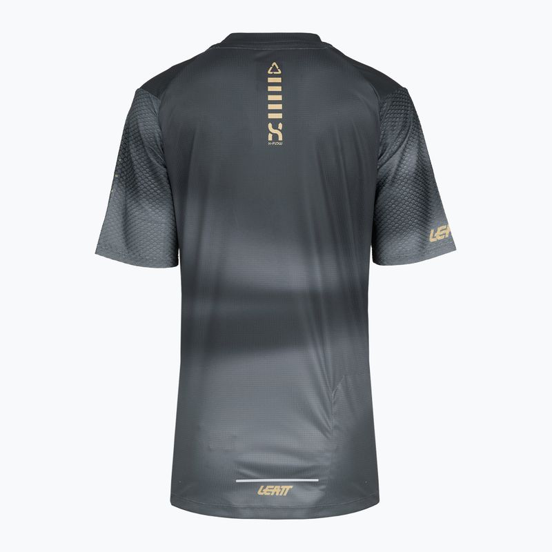 Dámsky cyklistický dres Leatt MTB Trail 3.0 ghost black 2