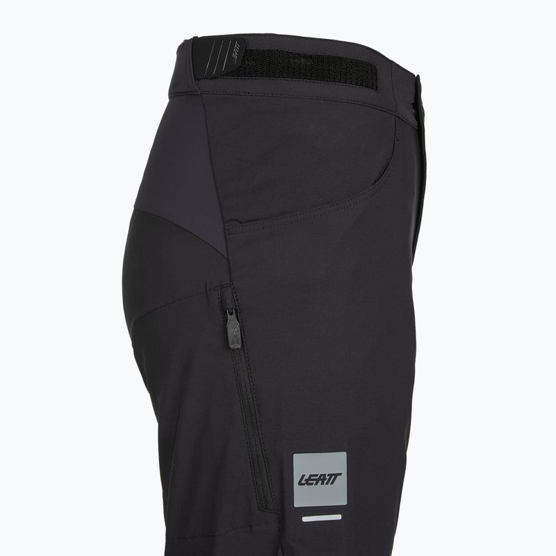 Dámske cyklistické šortky Leatt MTB Trail 3.0 Liner ghost black 3
