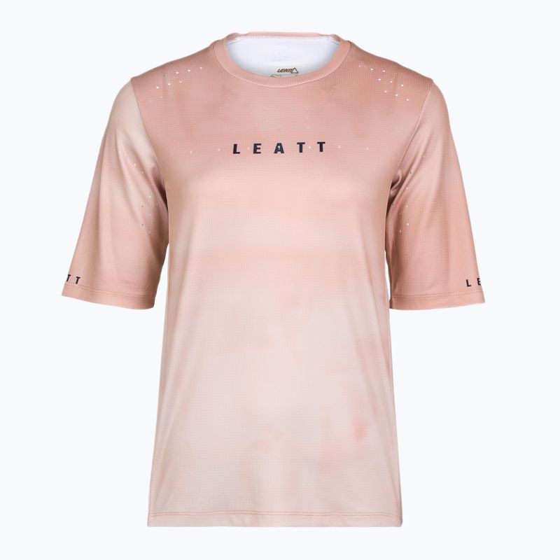Dámsky cyklistický dres Leatt MTB Gravity 4.0 dusty pink