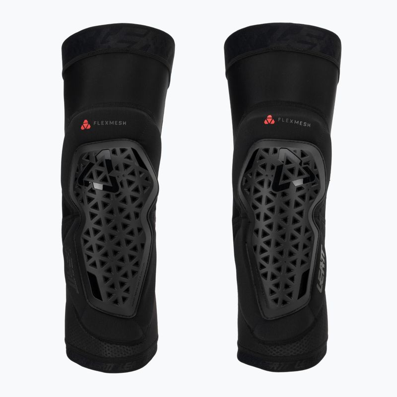 Cyklistické chrániče na kolená Leatt FlexMesh black