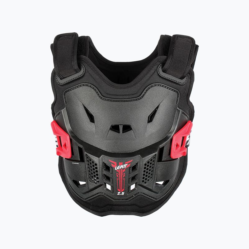 Detský hrudný chránič Leatt 2.5 Mini čierny/červený 516161