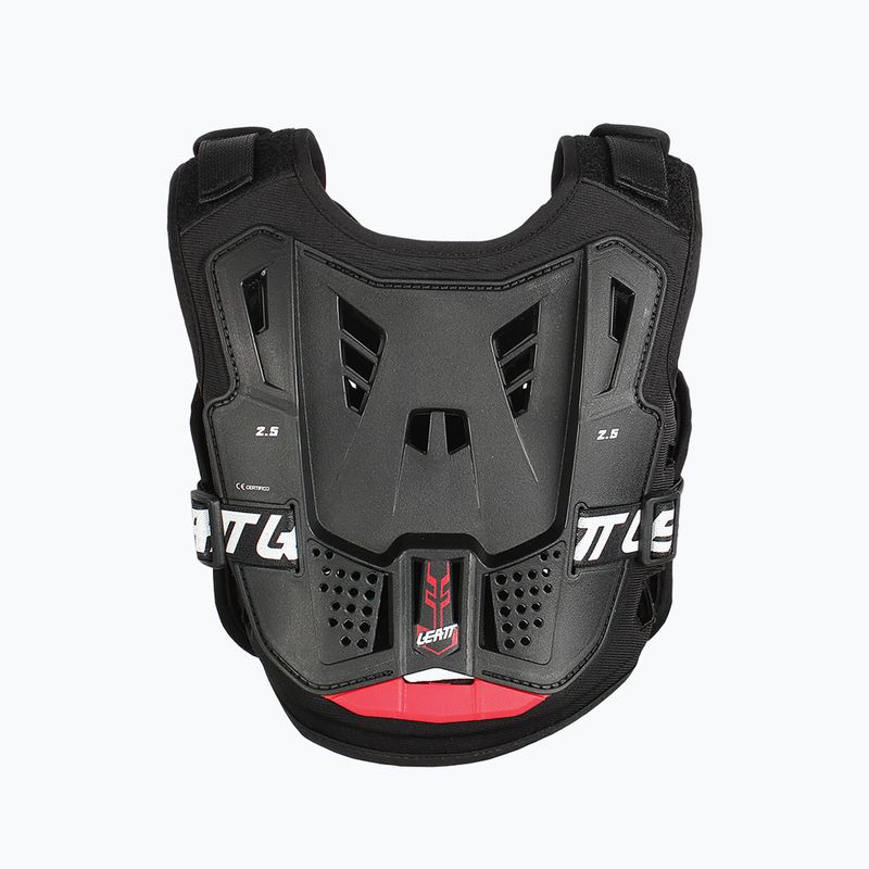 Detský hrudný chránič Leatt 2.5 Mini čierny/červený 516161 2