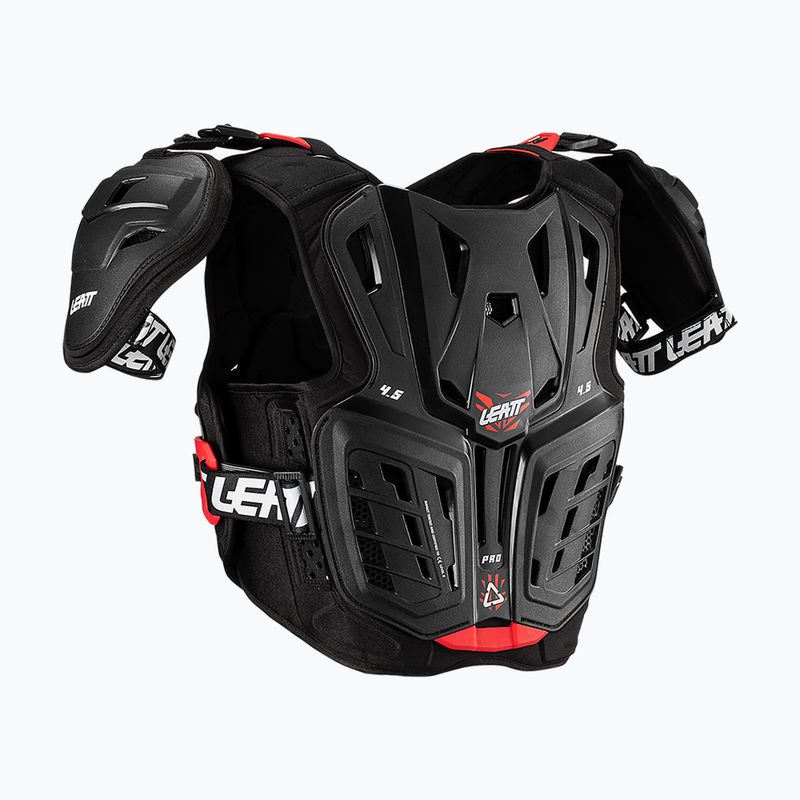 Detský chránič hrudníka Leatt 4.5 Pro čierny/červený 5171213 7