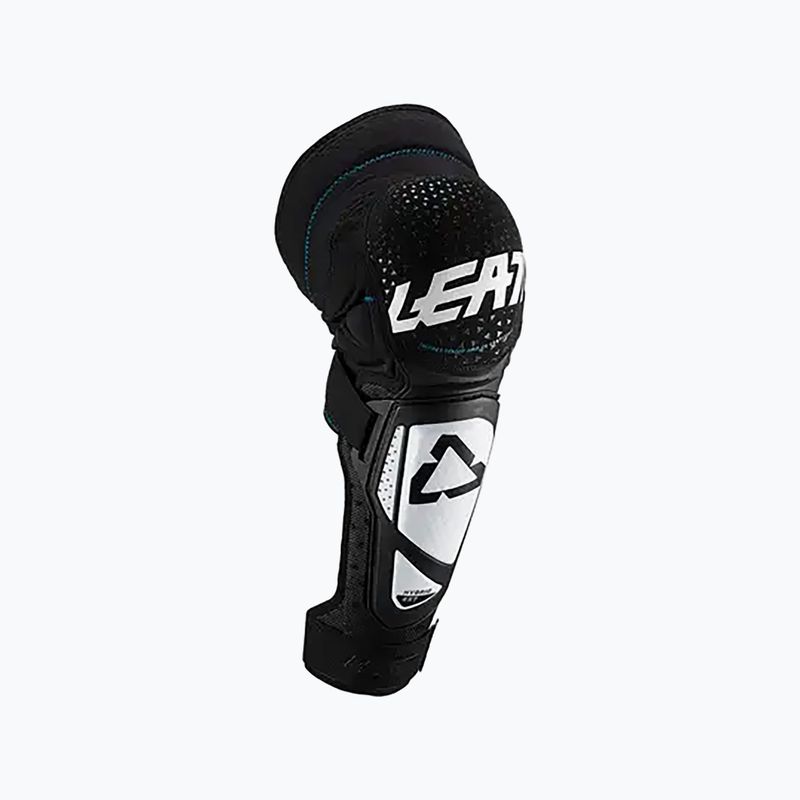 Chrániče kolien a holenných kostí Leatt 3DF Hybrid EXT biela a čierna 5194119