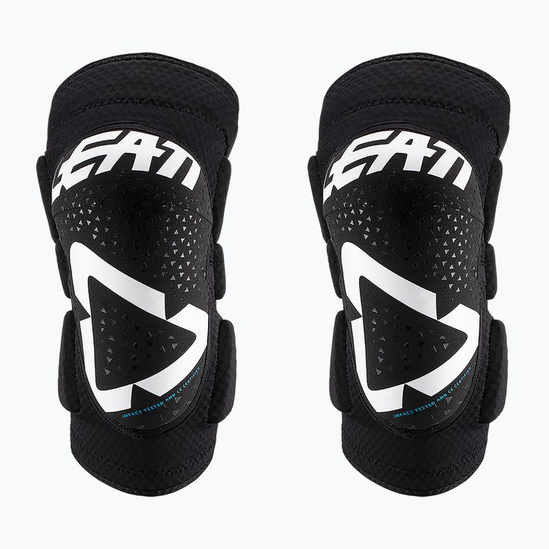 Detské cyklistické chrániče kolien Leatt 3DF 5.0 Mini white/black