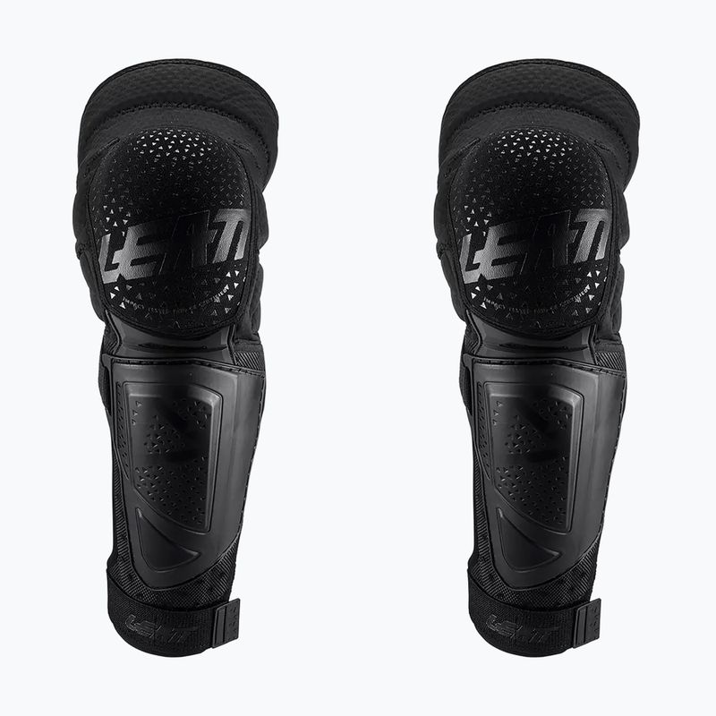 Cyklistické chrániče kolien a holení Leatt 3DF Hybrid EXT black