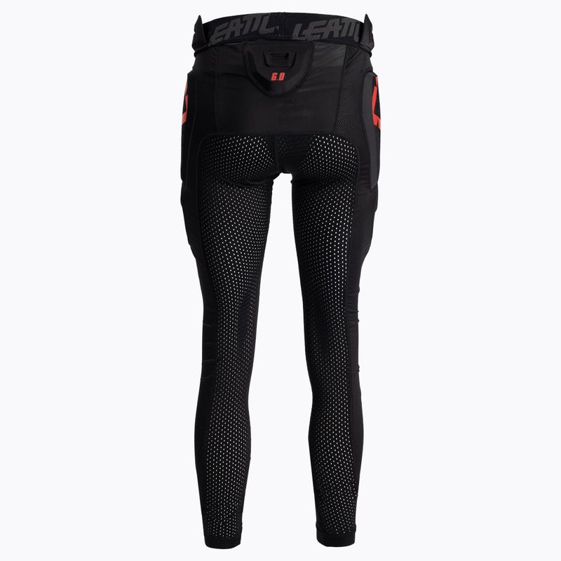 Leatt Impact 3DF 6.0 pánske cyklistické ochranné nohavice čierne 5019000371 2