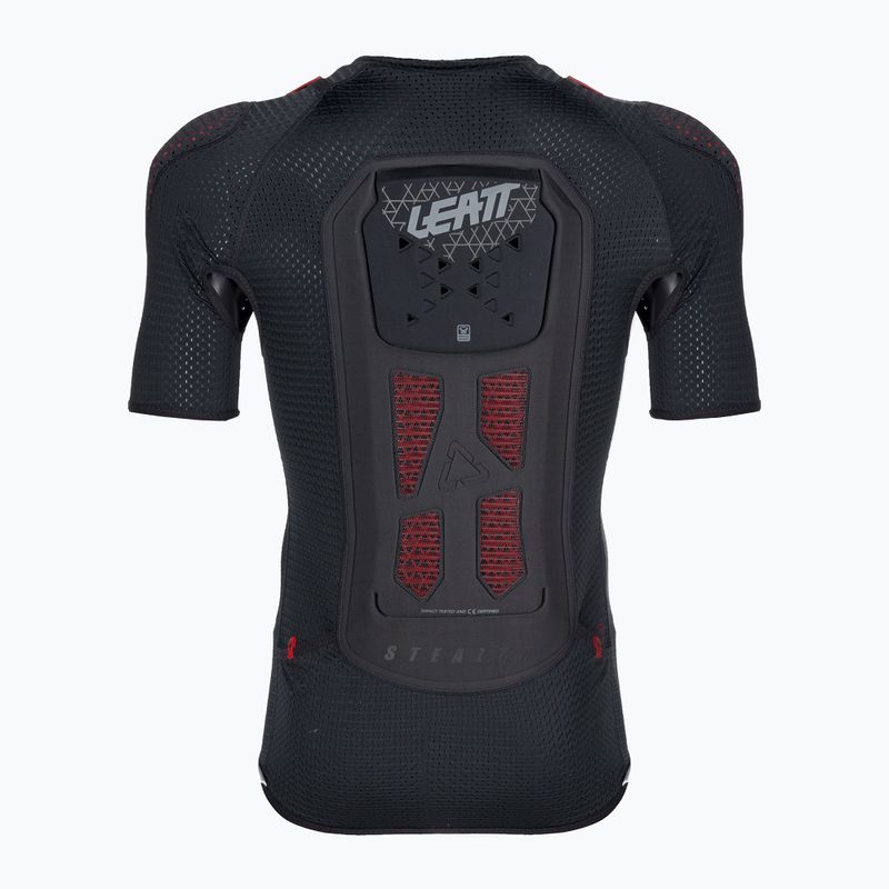 Cyklistický dres s chráničmi Leatt Airflex SS čierny 52424 2