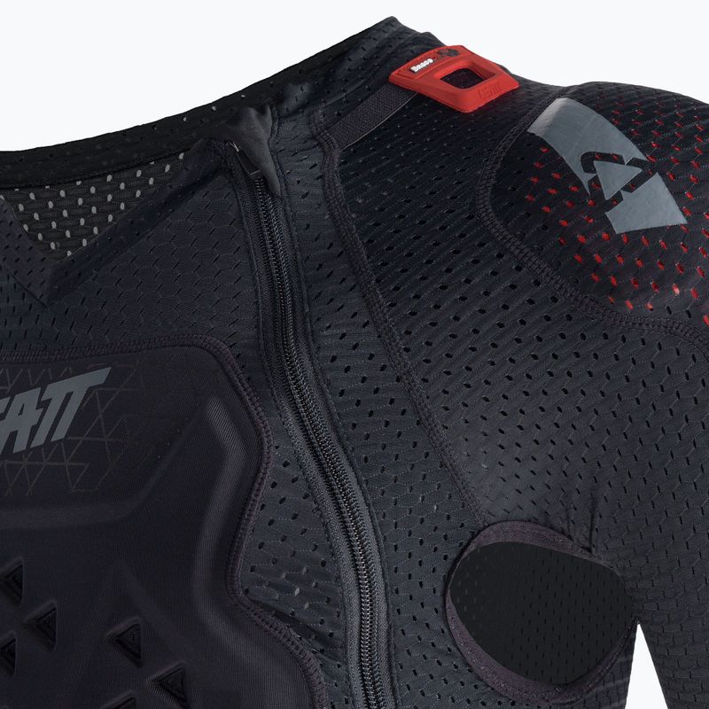 Cyklistický dres s chráničmi Leatt Airflex SS čierny 52424 4