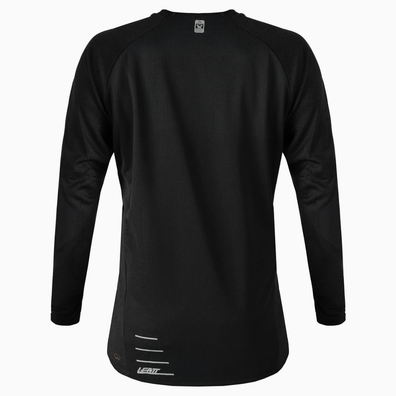 Leatt MTB 5.0 pánsky cyklistický dres čierny 5021120301 2