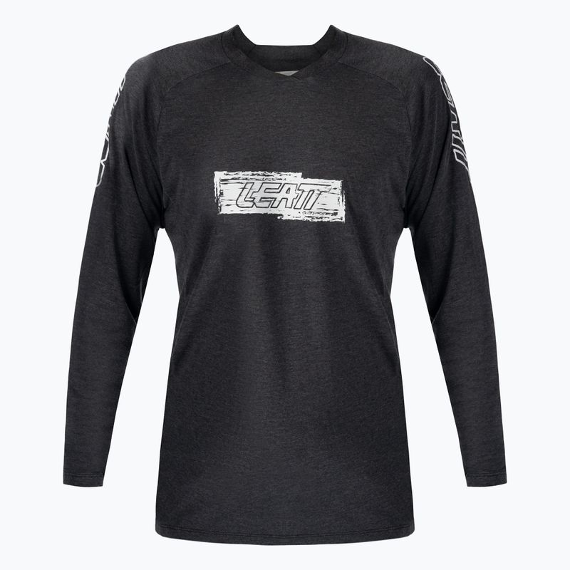 Pánsky cyklistický dres Leatt MTB 2.0 Long black 5021120501