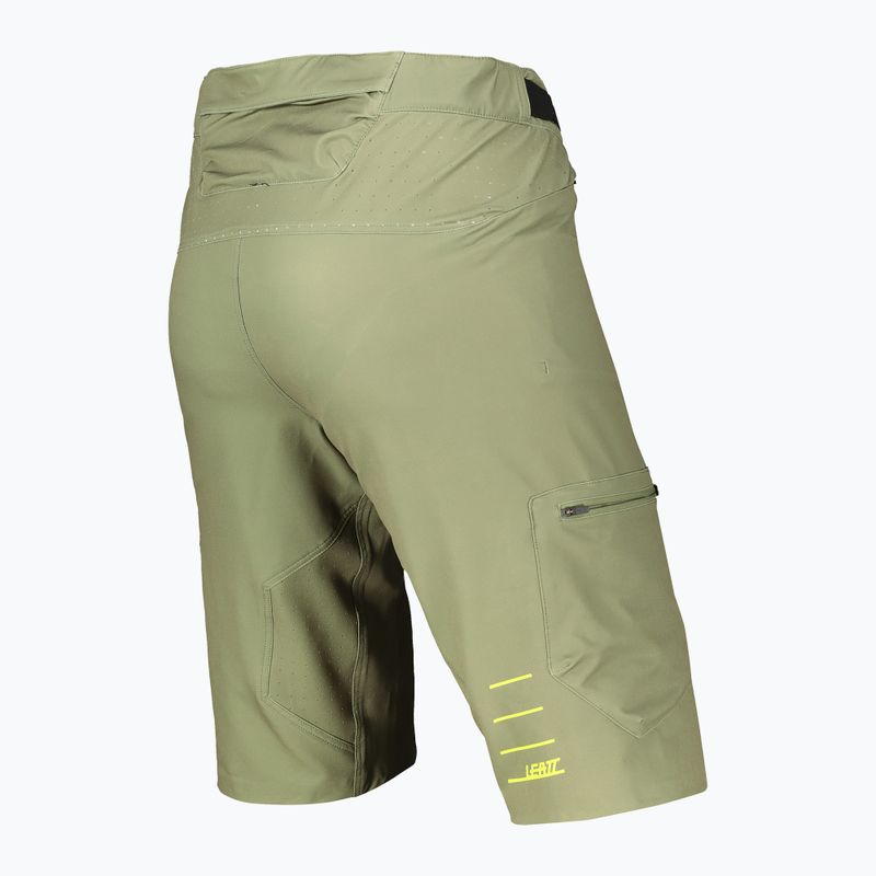 Leatt MTB 2.0 cyklistické šortky zelené 5021130301 3