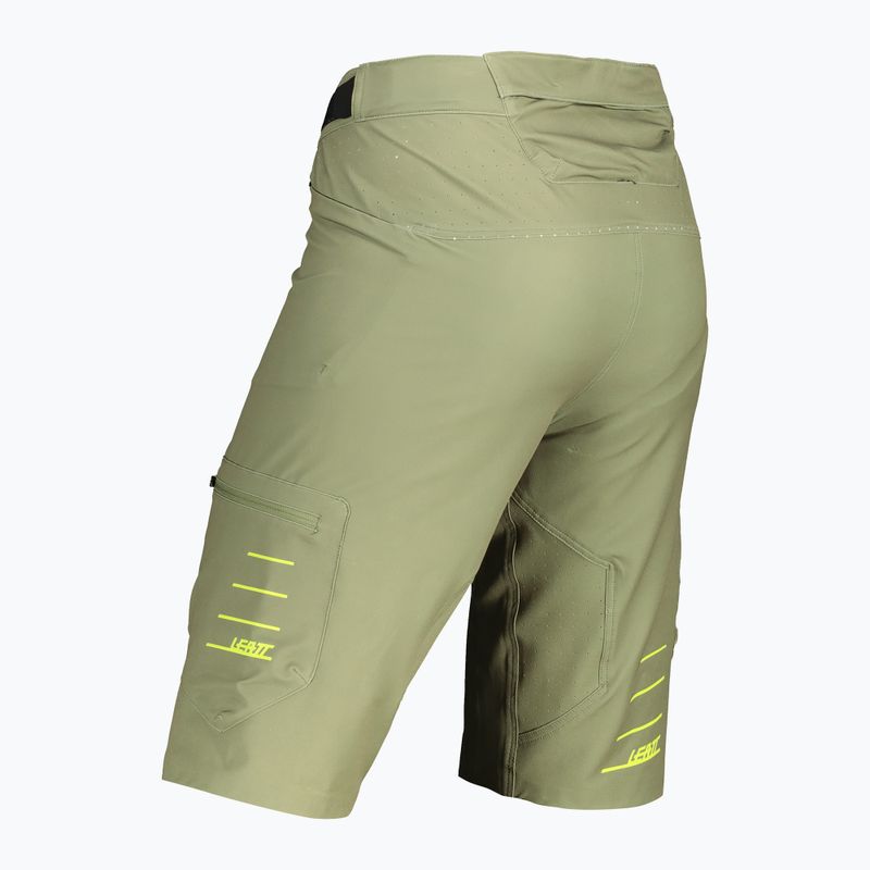 Leatt MTB 2.0 cyklistické šortky zelené 5021130301 4