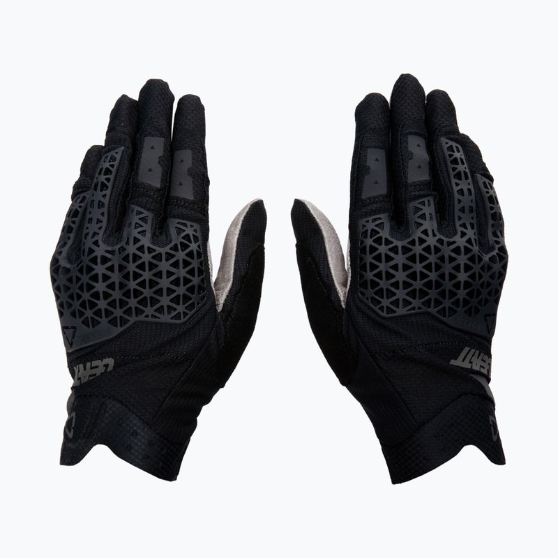 Leatt MTB 4.0 Lite pánske cyklistické rukavice čierne 6021080100 3