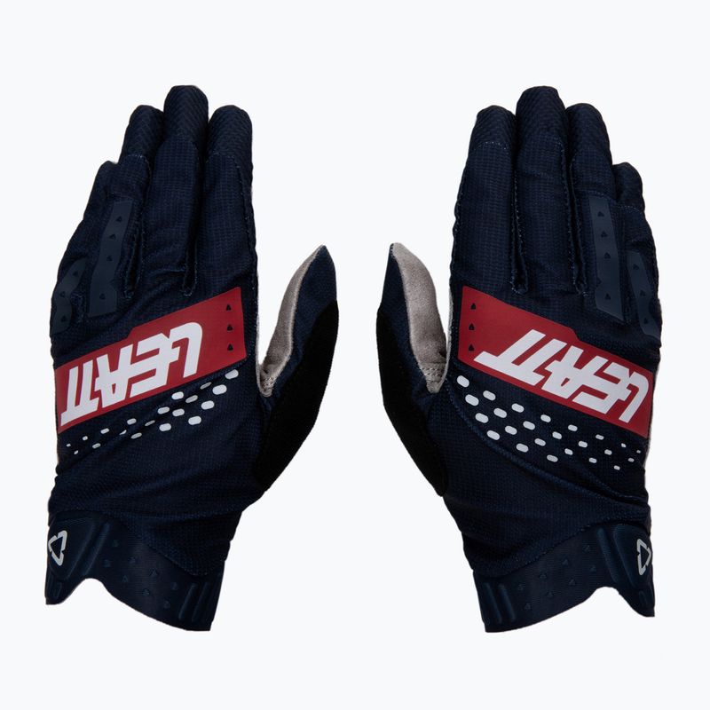 Leatt MTB 2.0 X-Flow pánske cyklistické rukavice námornícka modrá 6021080280 3
