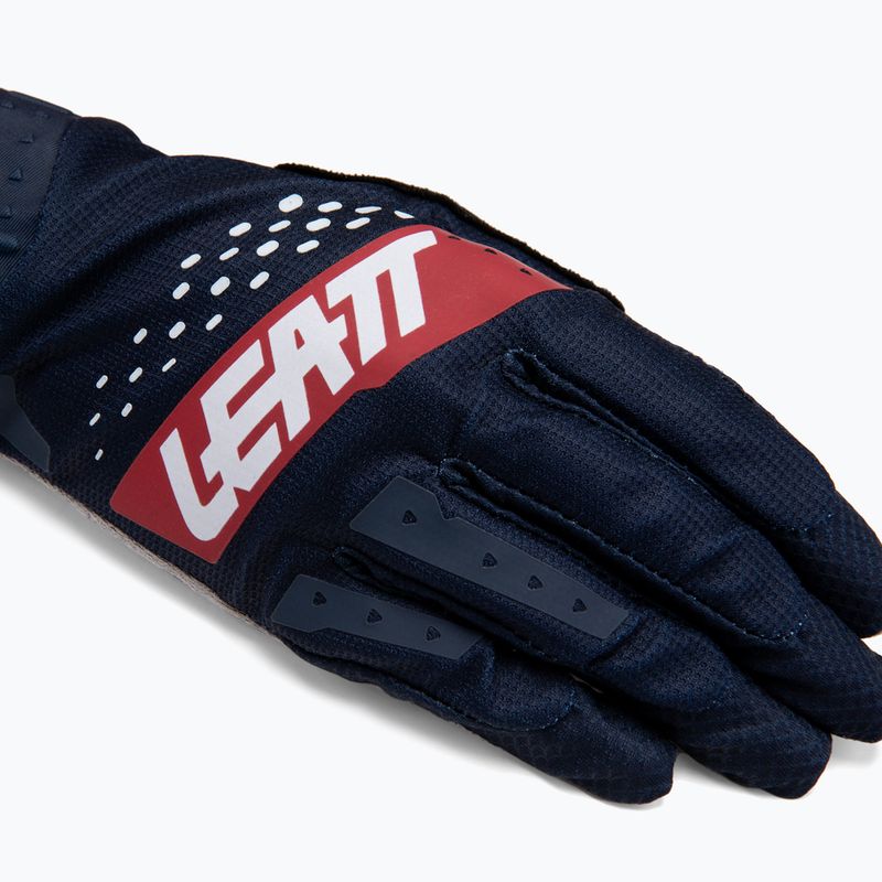 Leatt MTB 2.0 X-Flow pánske cyklistické rukavice námornícka modrá 6021080280 4