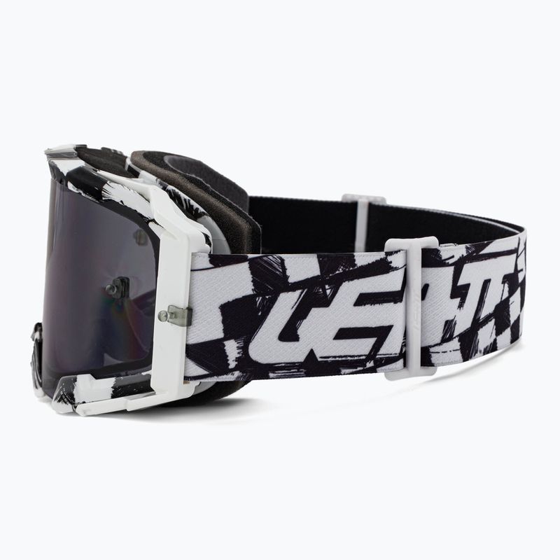 Cyklistické okuliare Leatt Velocity 5.5 white and black 8022010350 4