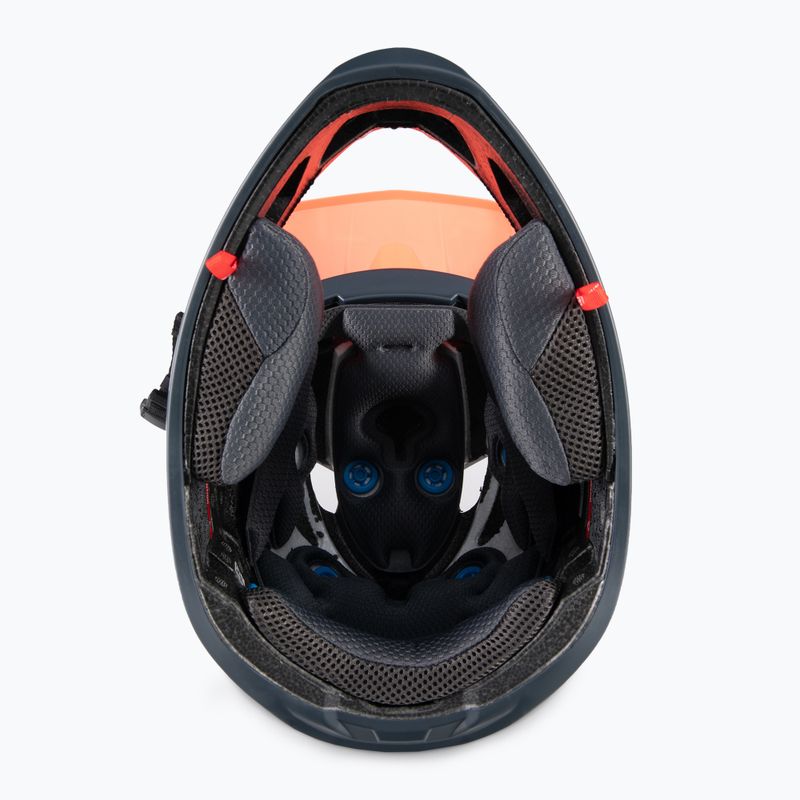Cyklistická prilba Leatt MTB 4.0 Gravity V22 oranžová/čierna 1022070512 5