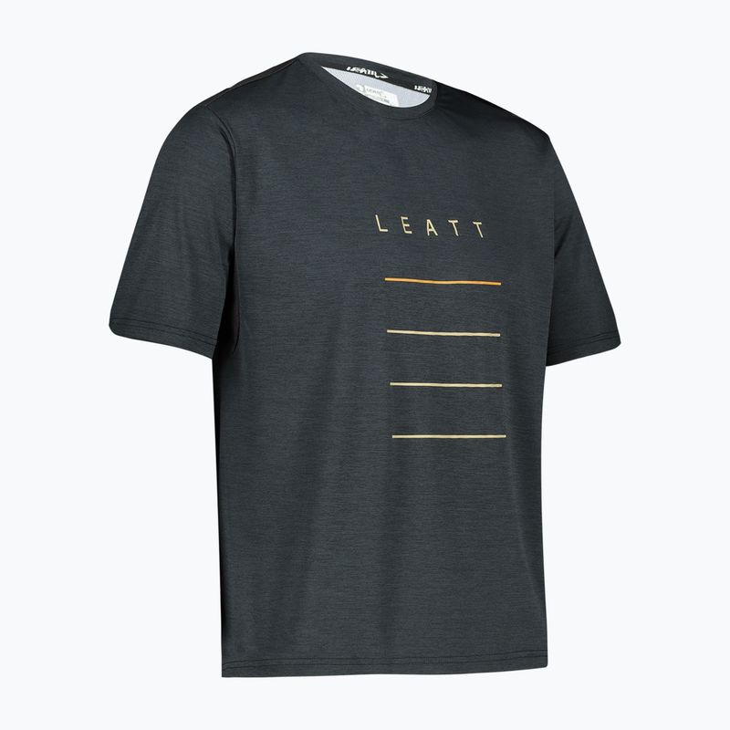 Leatt MTB Trail 1.0 pánsky cyklistický dres čierny 5022080561