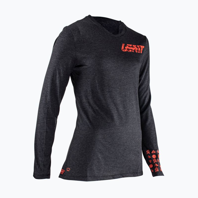 Dámsky cyklistický dres Leatt MTB Gravity 2.0 čierny 5022080650