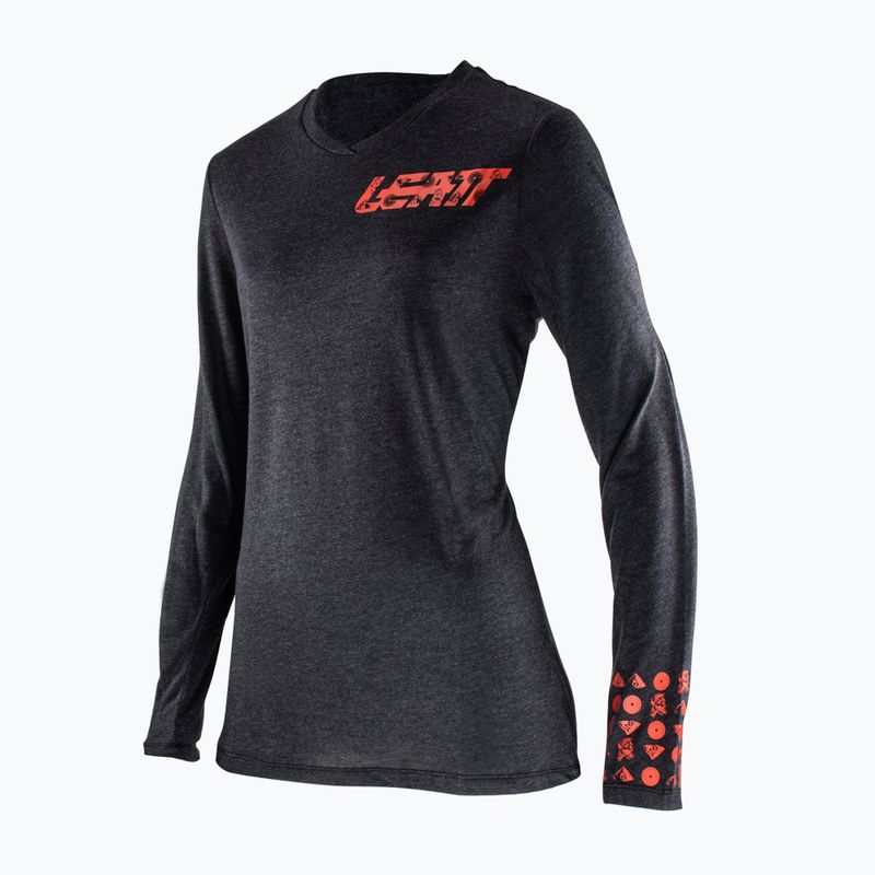 Dámsky cyklistický dres Leatt MTB Gravity 2.0 čierny 5022080650 2